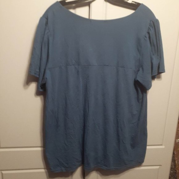 George Plus Blue Top - Picture 2 of 5